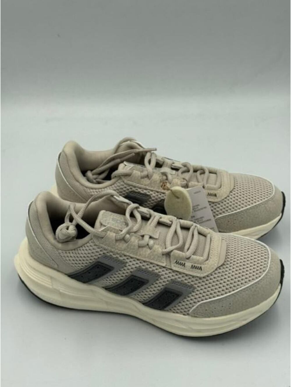 Adidas Astrastar Beige /Carbon/Iron Metallic W 6.5 NEW